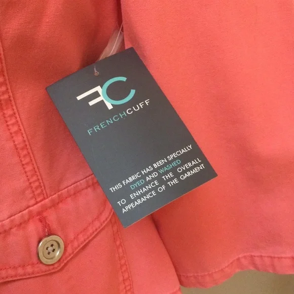 HOST PICK❤️NWT Adorable French Connection Button downJacket Sz M - Picture 5 of 6